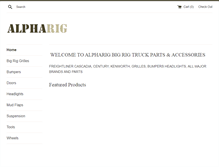 Tablet Screenshot of alpharigs.com